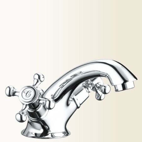 ARAMIS monoforo lavabo finitura vecchio bronzo