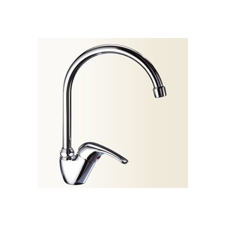 LINEA CUCINA Miscelatore per lavello con canna alta finitura vecchio bronzo