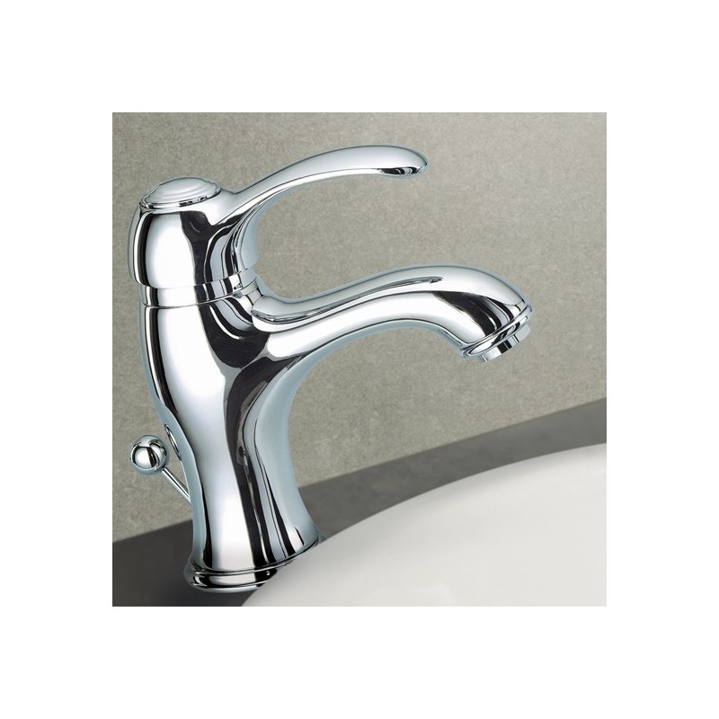 SYRIA miscelatore monocomando lavabo finitura vecchio bronzo