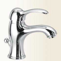 SYRIA miscelatore monocomando lavabo finitura vecchio rame