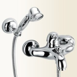 SYRIA miscelatore monocomando vasca finitura vecchio rame