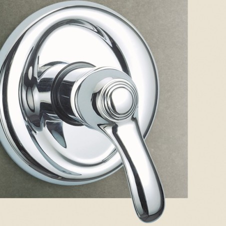 SYRIA miscelatore monocomando doccia incasso finitura cromo-oro