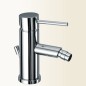 SIMPLY Miscelatore monocomando per bidet finitura nickel spazzolato