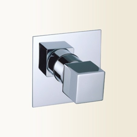 RUBIK miscelatore monocomando doccia incasso finitura nickel spazzolato