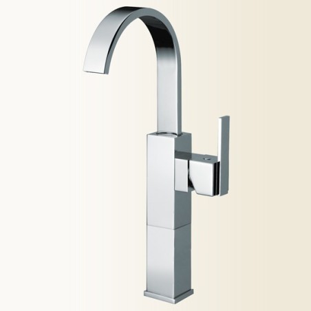 KLIP miscelatore monocomando lavabo con prolunga 70 mm finitura nickel spazzolato