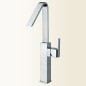 KLIP miscelatore monocomando lavabo con prolunga 130 mm finitura nickel spazzolato