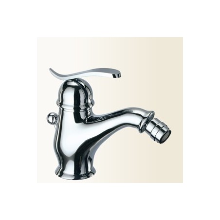 TEORIA Miscelatore monocomando per bidet con scarico automatico finitura cromo-oro