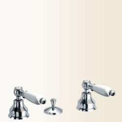 LOTUS Batteria per bidet finitura vecchio bronzo