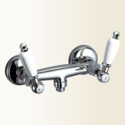 LOTUS Gruppo doccia esterno finitura vecchio rame