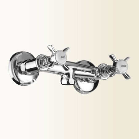 LIVINGSTONE gruppo doccia esterno finitura vecchio bronzo