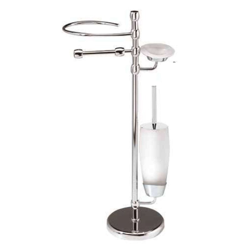 FIORE piantana quattro funzioni portasapone