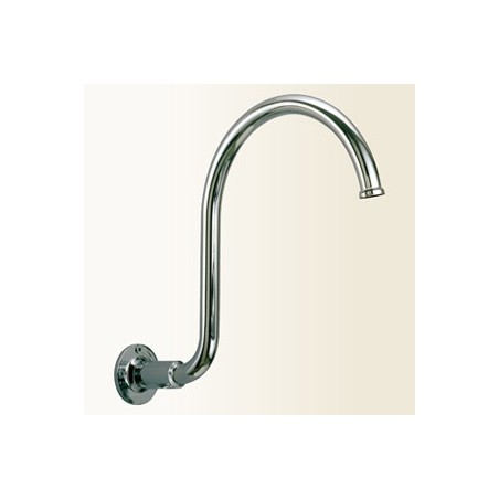 WELLNESS Braccio soffione ad arco in ottone finitura vecchio rame