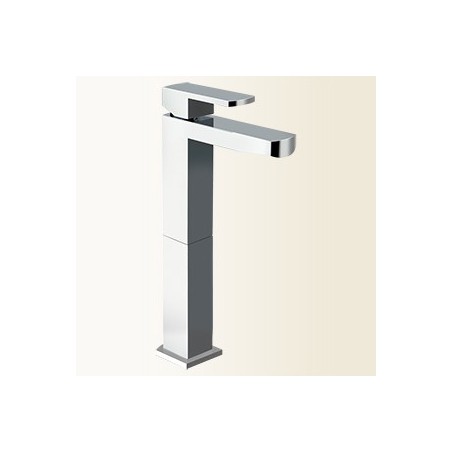 SOPHIE miscelatore monocomando lavabo con prolunga 130mm finitura nickel spazzolato