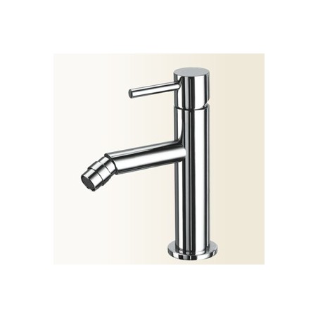 HEOS Miscelatore per bidet senza scarico finitura nickel spazzolato