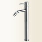 HEOS Miscelatore per lavabo con bocca curva con prolunga finitura  cromo