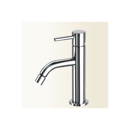 HEOS Miscelatore per bidet senza scarico finitura nickel spazzolato