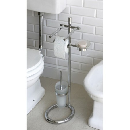 PITAGORA piantana quattro funzioni portasapone