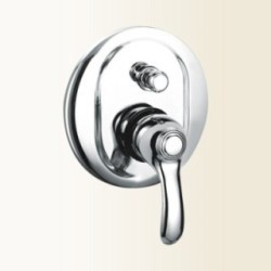 SYRIA miscelatore monocomando doccia incasso con deviatore finitura vecchio bronzo