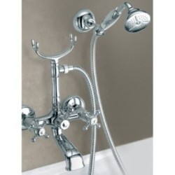 PAPIRO gruppo vasca esterno finitura vecchio bronzo