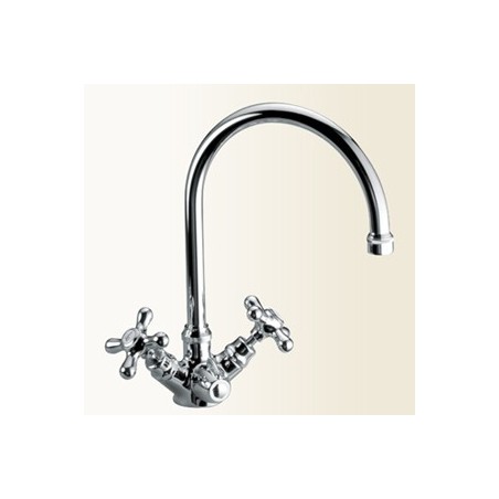 CLASSICI CUCINA Monoforo per lavello finitura sale & pepe