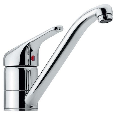 60 rubinetto cucina monocomando finitura granito avena