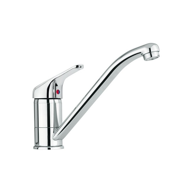 50 rubinetto cucina monocomando finitura granito avena