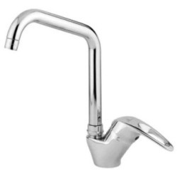 MIXERS miscelatore cucina finitura cromo spazzolato