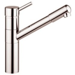 HI-TECH miscelatore lavello cucina finitura nickel spazzolato