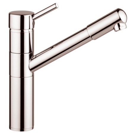 HI-TECH miscelatore lavello cucina finitura nickel spazzolato