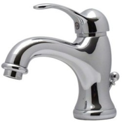 MIRO' rubinetto monocomando lavabo con scarico 1" 1/4 finitura bronzo