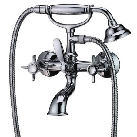 BIJOU gruppo vasca esterno con kit finitura rame