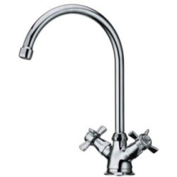 BIJOU monoforo lavello bocca a P diam. 18 finitura rame