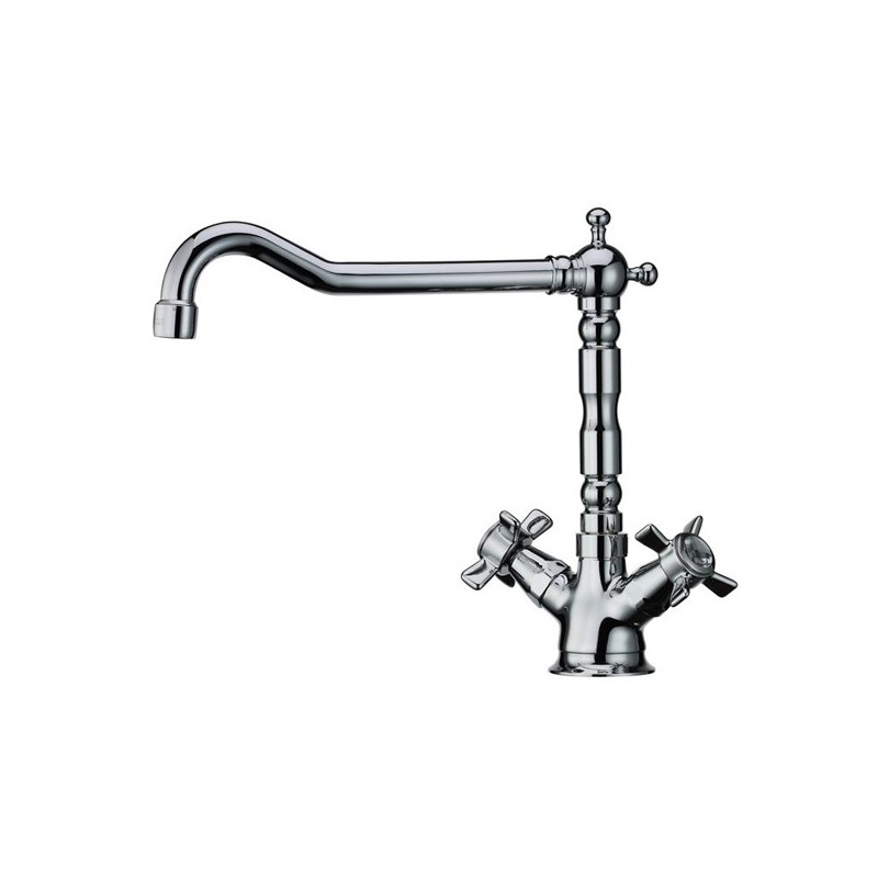 BIJOU monoforo lavello bocca stilizzata finitura rame