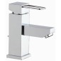 QUADRA rubinetto monocomando lavabo con scarico 1" 1/4 finitura cromo