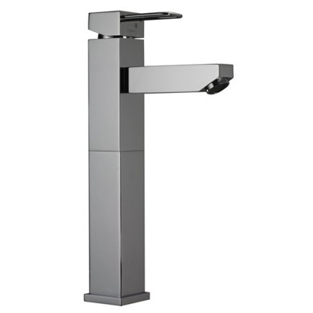 QUADRA rubinetto monocomando lavabo prolungato con scarico 1" 1/4 finitura cromo