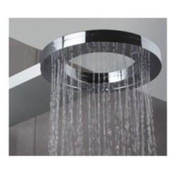 LUNA 3 PLUS colonna doccia con miscelatore monocomando finitura satinato