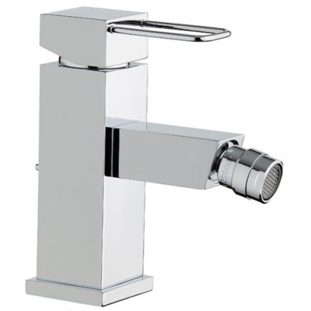 QUADRA rubinetto monocomando bidet con scarico 1" 1/4 finitura cromo