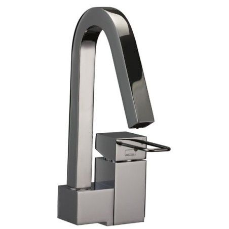 QUADRA rubinetto monocomando lavabo con scarico click-clack 1"1/4 finitura cromo