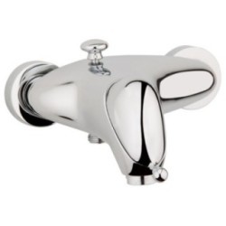 NEW LINE rubinetto monocomando vasca esterno con kit finitura cromo