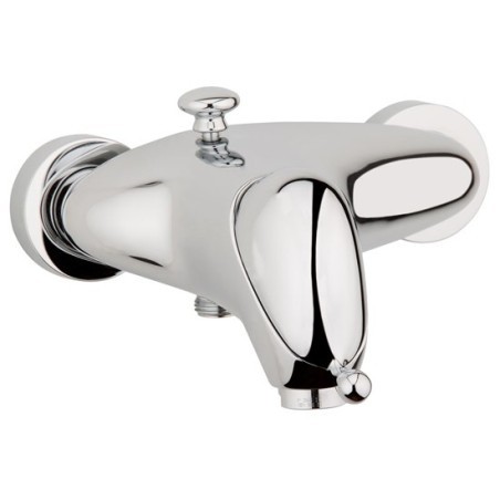 NEW LINE rubinetto monocomando vasca esterno con kit finitura cromo