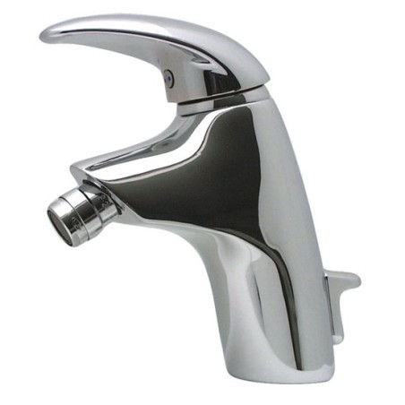 LISCAMM rubinetto monocomando bidet con scarico 1" 1/4 finitura cromo