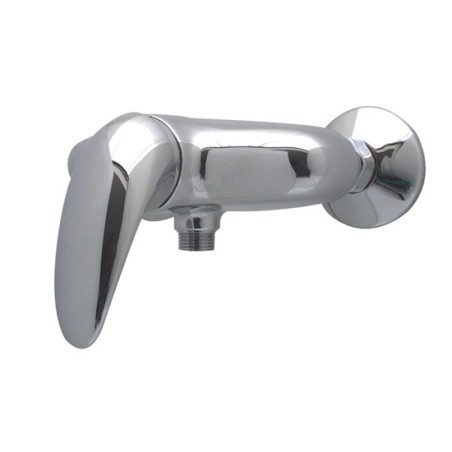 LISCAMM rubinetto monocomando doccia esterno con kit finitura cromo