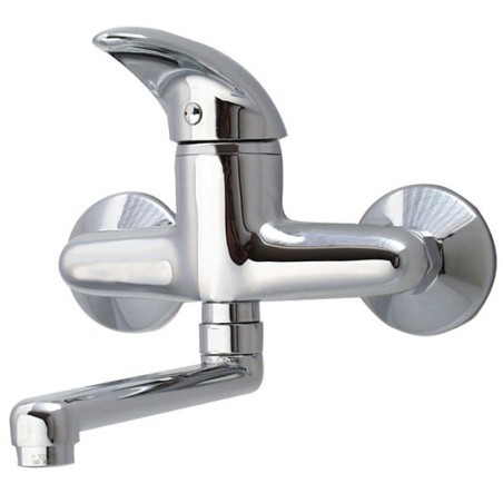 LISCAMM miscelatore cucina a parete finitura cromo