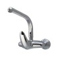 LISCAMM rubinetto lavello a parete bocca fusa finitura cromo