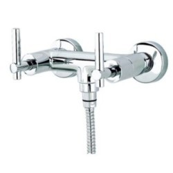 ROAMING MONOLEVA gruppo doccia esterno con kit finitura cromo