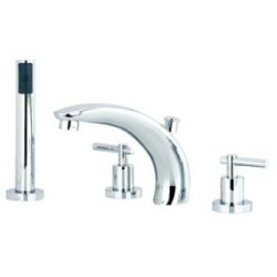 ROAMING MONOLEVA bordo vasca 4 fori