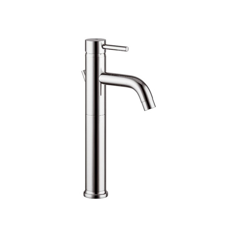 MINIMA rubinetto monocomando lavabo prolungato  con scarico 1" 1/4 finitura cromo