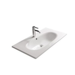 ERGO lavabo cm 85x45, monoforo