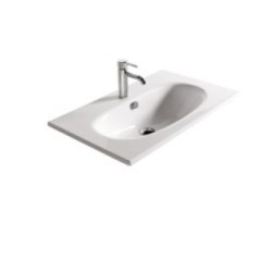 ERGO lavabo cm 75x45xh1,8, monoforo