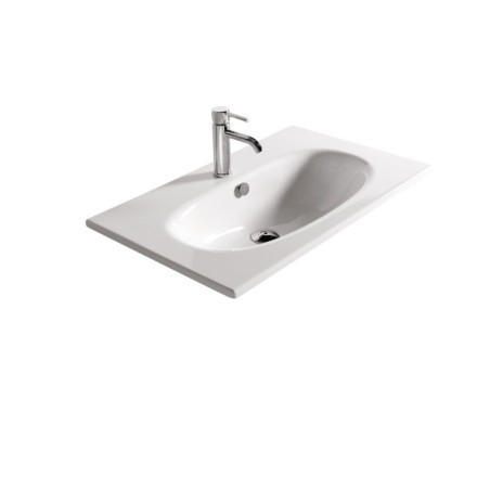 ERGO lavabo cm 75x45xh1,8, monoforo